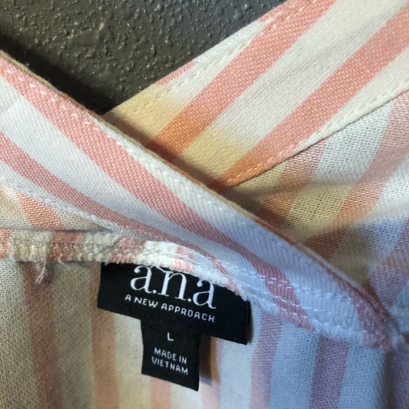 Vintage white pink blouse - Picture 2 of 4